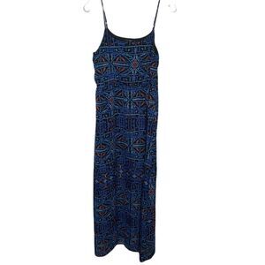 forever 21 blue floral maxi dress Forever 21 Floral Maxi Dress